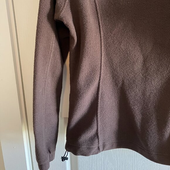 Columbia Brown Womens Fleece Zip Up Jacket - Size Small. - Picture 9 of 11